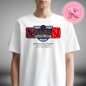 Pinstripe Bowl Boston College Eagles Vs Nebraska Cornhuskers Matchup At Yankee Stadium In Bronx Ny On Deccember 28th 2024 NCAA Unisex T-Shirt