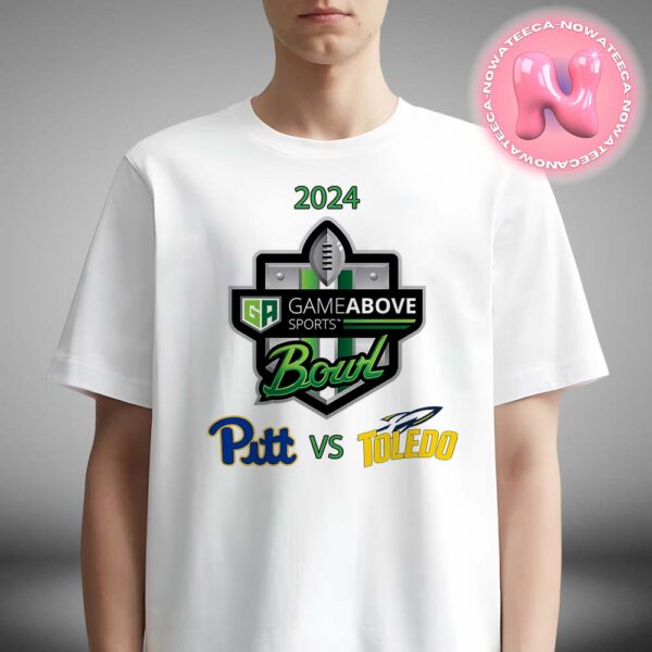 Pittsburgh Panthers Vs Toldeo Rockets 2024 Game Above Sports Bound On December 26th NCAA Division Unisex T-Shirt