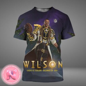 Pittsburgh Steelers Vs Kansas City Chiefs Matchup Russell Wilson Arcane Character Riven NFL Christmas Game On December 25th 2024 All Over Print Shirt