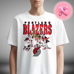 Portland Trail Blazers Looney Tunes NBA Basketball Unisex T-Shirt