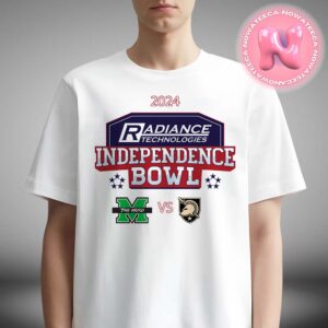 Radiance Technologies Independence Bowl 2024 Marshall Thundering Herd Versus Army Black Knights In Shreveport Los Angeles On December 28 2024 Unisex T-Shirt