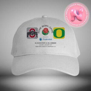 Rose Bowl Game No 8 Ohio State Buckeyes Vs No 1 Oregon Ducks At Rose Bowl Stadium In Pasadena Ca On January 1st 2025 Classic Cap Hat Snapback