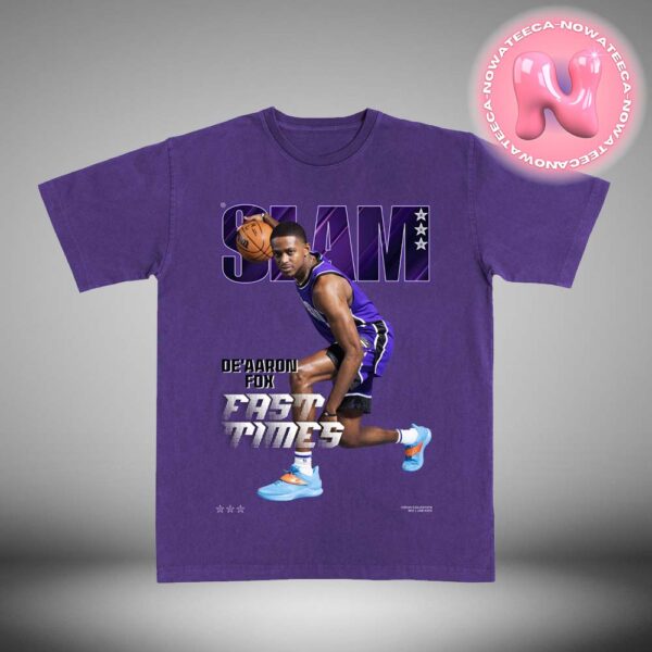 SLAM Cover Tee De’Aaron Fox Fast Times Sacramento Kings SLAM 253