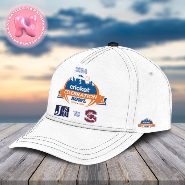 SWAC Championship Jackson State Tigers Vs MEAC Champion South Carolina State Bulldogs 2024 Celebration Bowl Matchup NCAA Division Classic Cap Hat Snapback