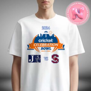 SWAC Championship Jackson State Tigers Vs MEAC Champion South Carolina State Bulldogs 2024 Celebration Bowl Matchup NCAA Division Unisex T-Shirt