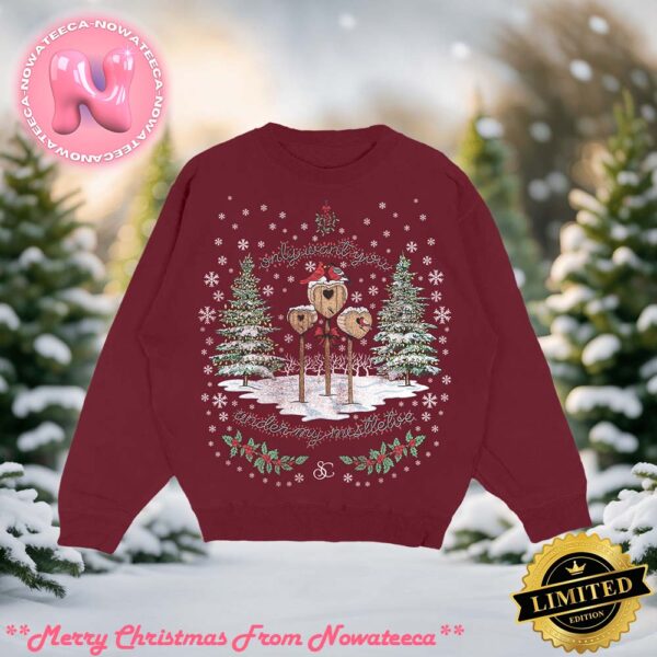 Sabrina Carpenter A Nonsense Christmas Crewneck Ugly Sweater Gift For Holiday Family