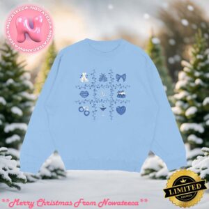 Sabrina Carpenter Buy Me Presents Crewneck Ugly Sweater Gift For Holiday Family