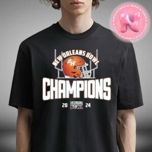 Sam Houston Bearkats Football Is The 2024 New Orleans Bowl Champions NCAA Division Unisex T-Shirt