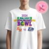 South Alabama Jaguars Vs Western Michigan Broncos 2024 Veterans Bowl Matchup NCAA Division Unisex T-Shirt