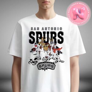 San Antonio Spurs Looney Tunes NBA Basketball Unisex T-Shirt