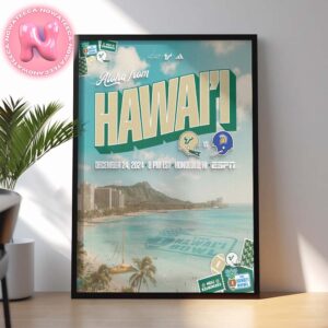 San Jose State Football To Face South Florida At Aloha In Hawaii Bowl On Christmas Eve In December 24 2024 Home Decor Poster Canvas