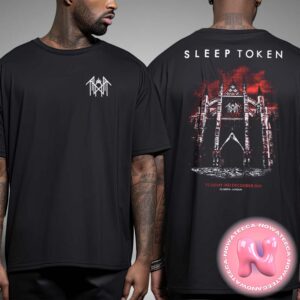 Sleep Token Exclusive Merch Tee For London On 3rd December 2024 Two Sides Unisex T-Shirt