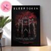 Sleep Token Muisc Concert Exclusive Poster For Utilinta Arena In Cardiff On November 30th 2024 Home Decor Poster Canvas