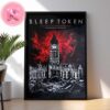 Sleep Token The Teeth Of God Tour For 02 Arena In London On Friday November 29th 2024 Home Decor Poster Canvas