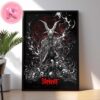 Slipknot 25th Anniversary Tour Live Show Poster For First Direct Arena In Leeds UK On December 14th 2024 Home Decor Poster Canvas