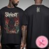 Slipknot 25th Anniversary Tour Glasgow Live Show Music Merch Tee For OVO Hydro In Glasgow Uk On December 15th 2024 Two Sides Unisex T-Shirt