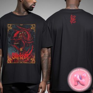 Slipknot 25th Annivesary Amsterdam Tour 2024 Merch Tee For December 5th 2024 Ziggo Dome Two Sides Unisex T-Shirt