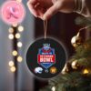 Penn State Nittany Lions Vs Oregon Ducks 2024 Big Ten Football Championship Lucas Oil Stadium Tickets Christmas Tree Decorations Ornament