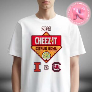 South Carolina Gamecocks Vs Illinois Fighting-Illini 2024 Citrus Bowl Matchup Unisex T-Shirt