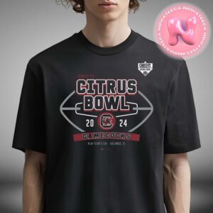 South Carolina Gamecocks Vs Illinois Fighting Illini Matchup 2024 Cheez-It Citrus Bowl NCAA Division new Years Eve Orlando FL Unisex T-Shirt