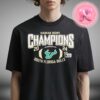 South Florida Bulls 2024 Hawaii Bowl Champions Aloha From The Champs NCAA Division Unisex T-Shirt