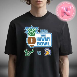 South Florida Bulls Vs San Jose State Spartans 2024 Hawaii Bowl Matchup Unisex T-Shirt