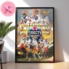 Arkansas Razorbacks 2024 Liberty Bowl Champions NCAA Divison Home Decor Poster Canvas