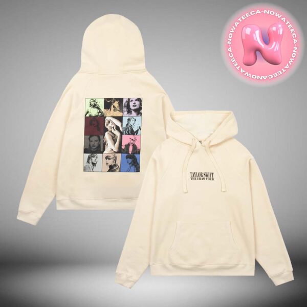 Taylor Swift The Eras II Tour Collection Beige Two Sides Unisex Hoodie