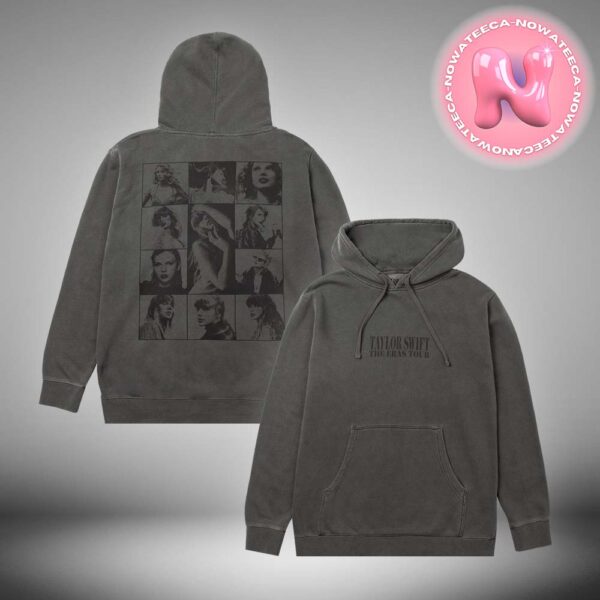 Taylor Swift The Eras Tour Collection Charcoal Two Sides Unisex Hoodie