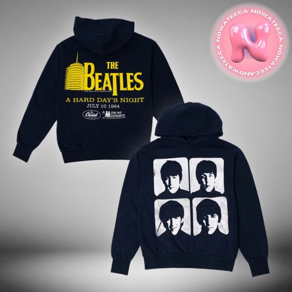 The Beatles x Online Ceramics A Hard Days Night Unisex Hoodie