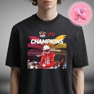 The UNLV Rebels Are Champions Of The 2024 Art Of Sport LABowl Hosted By Gronk NCAA Divison Unisex T-Shirt