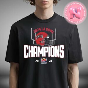 UNLV Rebels Has Been Winner The 2024 LA Bowl Champions NCAA Unisex T-Shirt