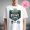 Utsa Roadrunners Vs Coastal Carolina Chanticleers Myrtle Beach Bowl 2024 Matchup NCAA Division Unisex T-Shirt