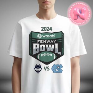 Wasabi Fenway Bowl 2024 UConn Huskies Versus North Carolina Tar Heels Matchup In Boston Massachusetts On December 28 2024 Unisex T-Shirt