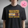 Washington Commanders Sean Taylor Homage Ash 2007 Pro Bowl Caricature Tri-Blend Two Sides Unisex T-Shirt