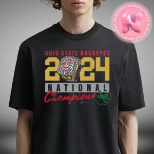 2024 Ohio State Champions Ring 2024-2025 College Football Playoff National Champions Unisex T-Shirt