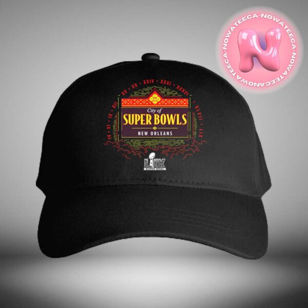 2025 Super Bowl Lix New Orleans NFL Season Classic Cap Hat Snapback