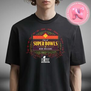 2025 Super Bowl Lix New Orleans NFL Season Unisex T-Shirt