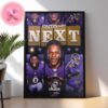 Baltimore Ravens Is The King Of The AFC North Division NFL Playoffs 2025 Home Decor Poster Canvas