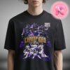 Baltimore Ravens 2024 AFC North Division Champions Big And Tall Conquer Unisex T-Shirt