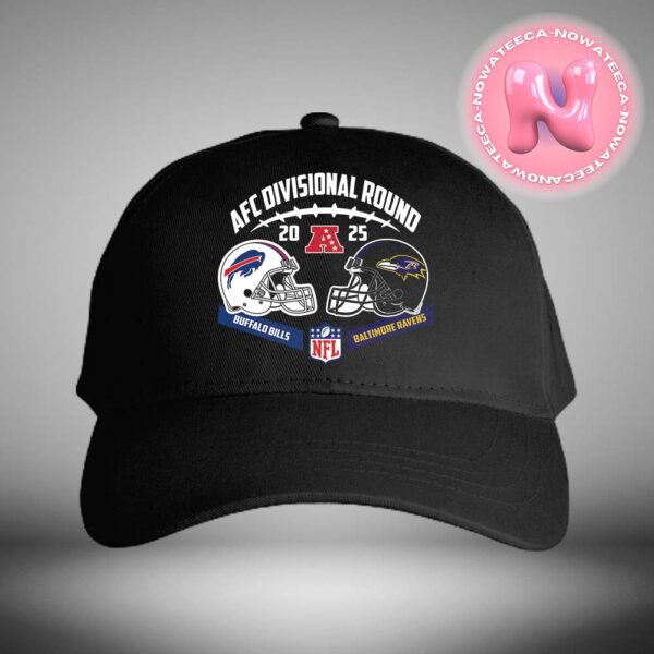 Baltimore Ravens Vs Buffalo Bills Head To Head AFC Divisional Round 2024-25 NFL Playoffs Classic Cap Hat Snapback