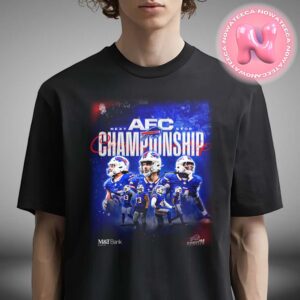 Buffalo Bills Are Ready To The AFC Championship 2024 Matchups NFL Season Playoffs Unisex T-Shirt