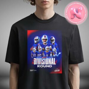 Buffalo Bills Next Stop AFC Divisional Round NFL Playoffs Season 2025 Unisex T-Shirt