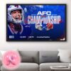 Buffalo Bills Are Ready To The AFC Championship 2024 Matchups NFL Season Playoffs Home Decor Poster Canvas