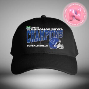 Buffalo Bulls 2025 Bahamas Bowl Champions Helmet College Football Bowl Game NCAA Division Classic Cap Hat Snapback