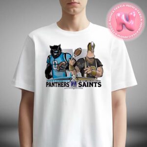 Carolina Panthers Vs New Orleans Saints Football AFC Wild Card Matchups NFL Playoffs Mascot Season Unisex T-Shirt