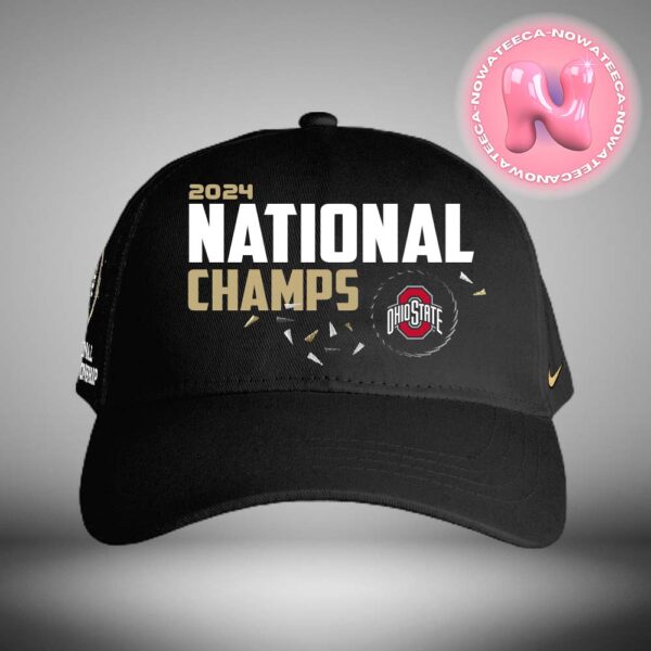 College Football Playoff National Champions Ohio State Buckeyes Confetti 2024-2025 College Football Playoff National Champions