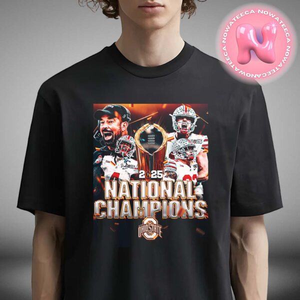 Congrats To Ohio State Buckeyes Has Been Win The CPF National Championship 2024-2025 NFL Season Unisex T-Shirt