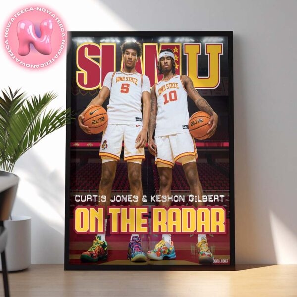 Curtis Jones And Keshon Gilbert On The Radar SLAMU Magazine Home Decor Poster Canvas