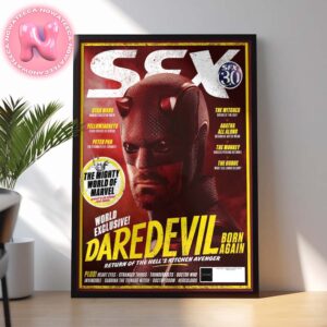 Dare Devil Born Again A New Poster Return Of The Hell’s Kitchen Avenger Home Decor Poster Canvas